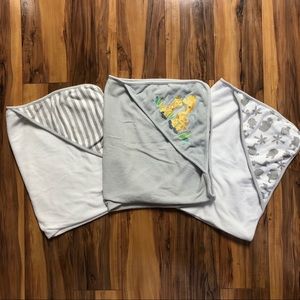 Spasilk | (Set of 3) Hooded Baby Towels